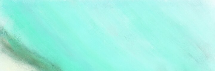 abstract painting lines with pale turquoise, cadet blue and aqua marine colors