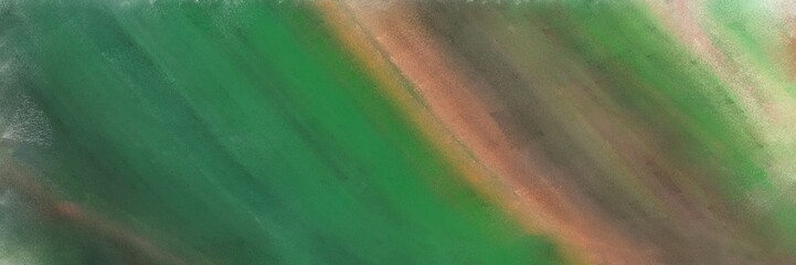 abstract painting lines with dark olive green, tan and pastel brown colors