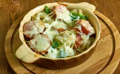 Italian Sausage and Ravioli Casserole
