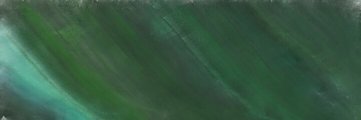 horizontal abstract painting texture with dark slate gray, medium aqua marine and ash gray colors