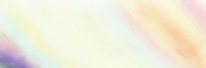 abstract painting banner wallpaper with beige, light slate gray and pastel purple colors