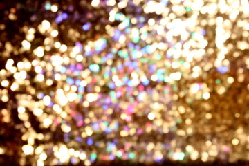 beautiful festive shiny video with shimmering sequins