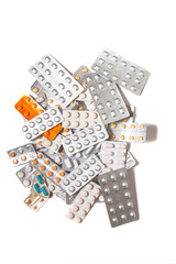 Assorted mix of pills