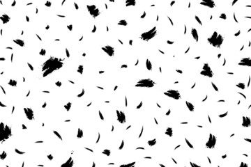 Kalligraphie mit Pinsel und schwarzer Tusche