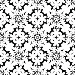 seamless floral pattern with flowers