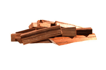 oak bar isolated on white background