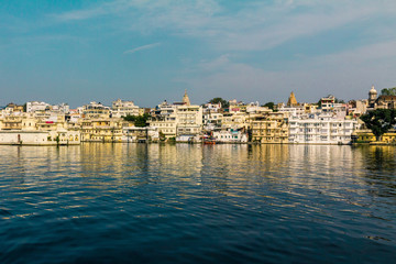 Fototapeta premium Waterfront Udaipur, Rajasthan, India