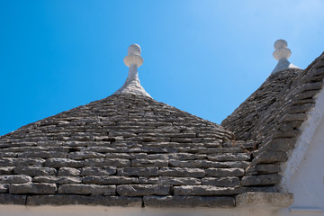 Trulli houses in Alberobello, Italy