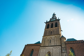 Fototapeta na wymiar Chruch Stevenskerk, Nijmegen, The Netherlands