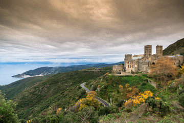 Monastery of Sant Pere de Rodes, Por de la Selva, Catalonia, Spain