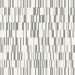 Seamless monochromatic modern pattern. Vector stylish background. Minimalistic cool texture of random dotted rounded lines.