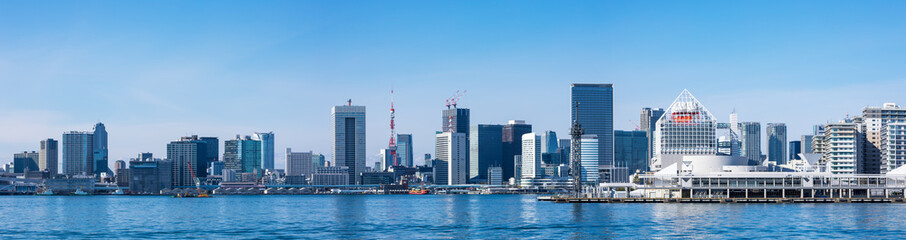 (東京都-風景パノラマ)東京ベイエリア１