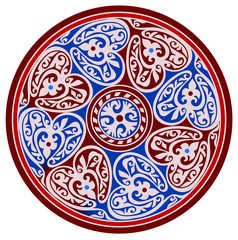 vintage ornament, russian pattern, celtic motifs, scandinavian