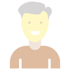 Dentistry Smile Vector Icon Design, Dentist Avatar Concept