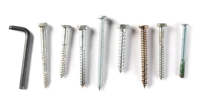 Types of Fasteners: Nails, Screws, Bolts, Anchors & Rivets