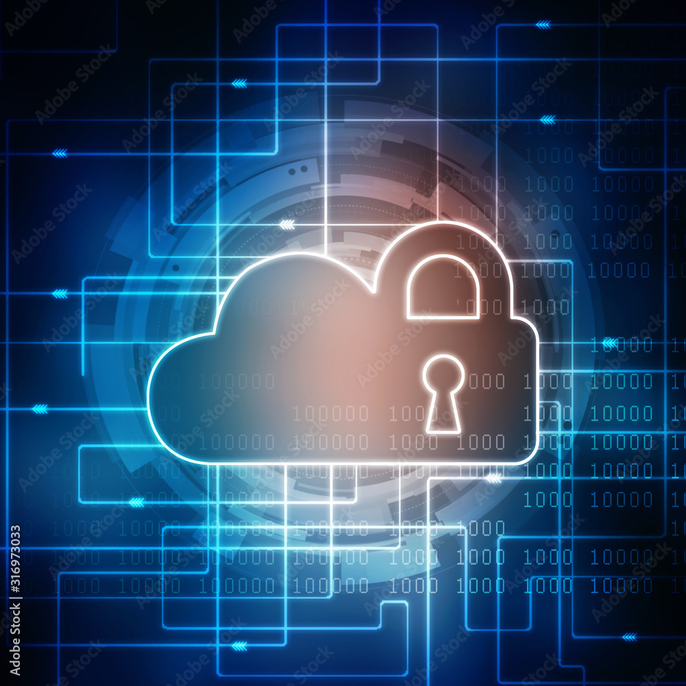 Poster 2d rendering cloud computing, security