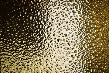 Opaque glass fragment. Interior decorative element