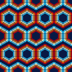 Ethnic boho ornament. Seamless pattern. Tribal motif. Vector illustration for web design or print.