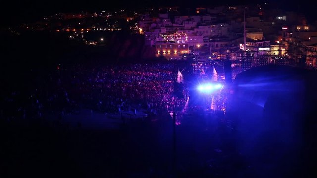 Music concert in Albufeira city