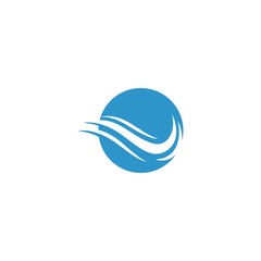 Fototapeta premium Water wave Logo