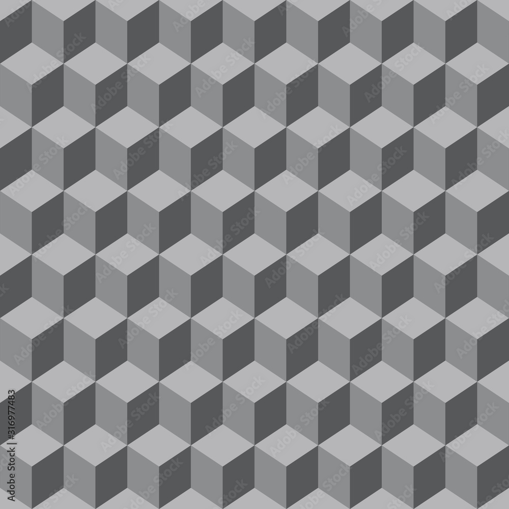 Poster abstract seamless vector pattern. wallpaper in geometric ornamental style for design. triangles back