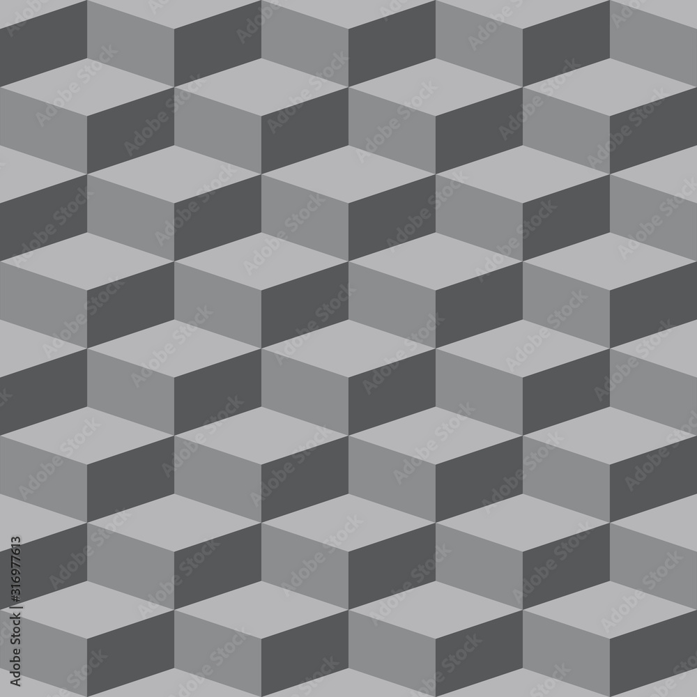 Poster abstract seamless vector pattern. wallpaper in geometric ornamental style for design. triangles back