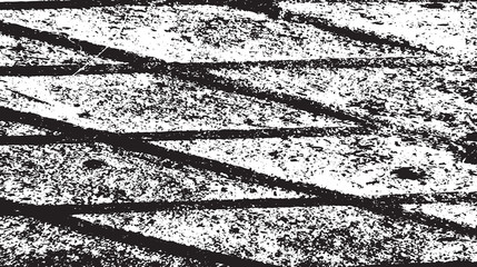 Black and white vintage grunge futuristic background. Suitable to create unique overlay textures with the effect of scratching, breaking, antiquity and old materials.