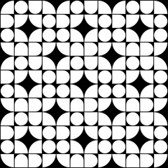 Fototapeta premium Modern trendy seamless geometric pattern.