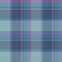 Seamless pattern in discreet dark blue and violet colors for plaid, fabric, textile, clothes, tablecloth and other things. Vector image.