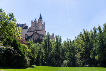 Fototapeta na wymiar Travel in Europe Spain Segovia