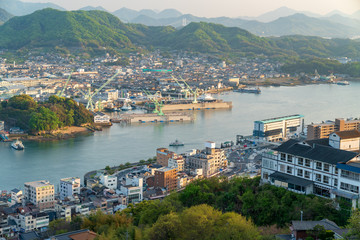 Naklejka premium 尾道遠景