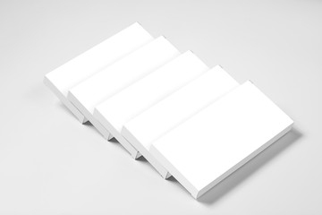 white box isolated on white background