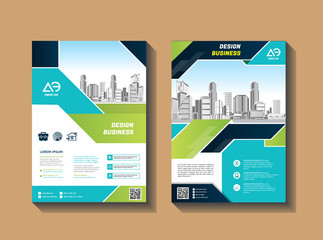 Vector Brochure modern design Layout template info graphic