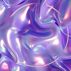 Luxury drapery fabric. 3d illustration, 3d rendering.