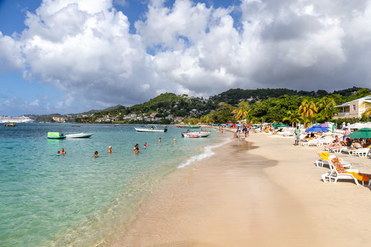 09 JAN 2020 - The Lime, Grenada, West Indies - Grande Anse beach