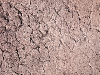 The ground has cracks in the top view for the background