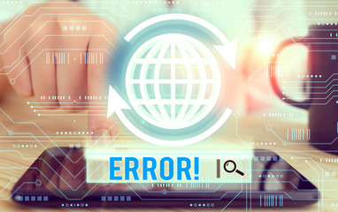 Handwriting text writing Error. Conceptual photo state or condition of being wrong in conduct...