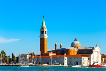 View at San Giorgio Maggiore island, Venice, Italy
