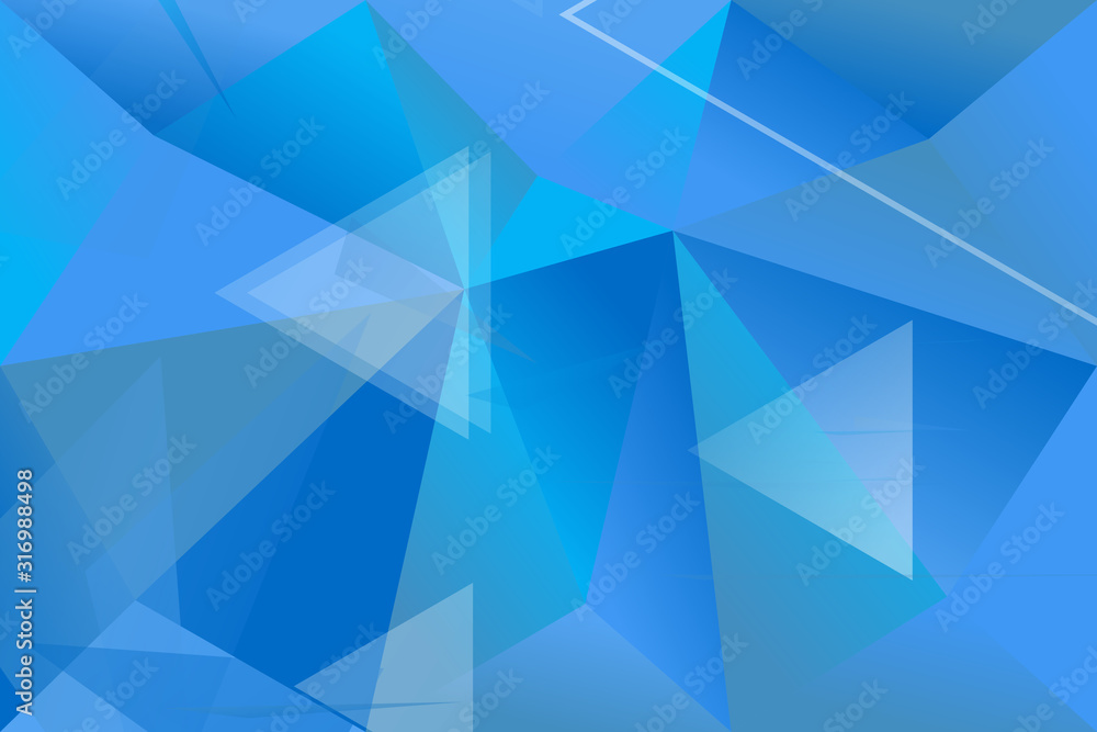 Poster gradient geometrical triangle web page background - geometric abstract vector design from triangles