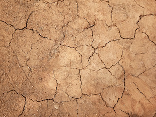 The ground has cracks in the top view for the background