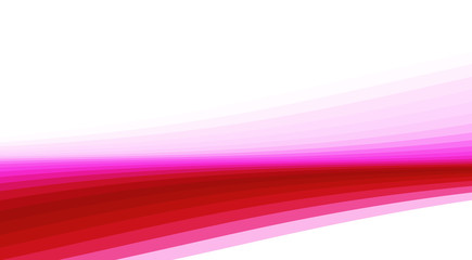 Pattern with red and pink line on white background. Vector