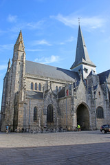 Obraz premium St Aubins Church in Guerande, France 