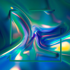 Luxury drapery fabric. 3d illustration, 3d rendering.