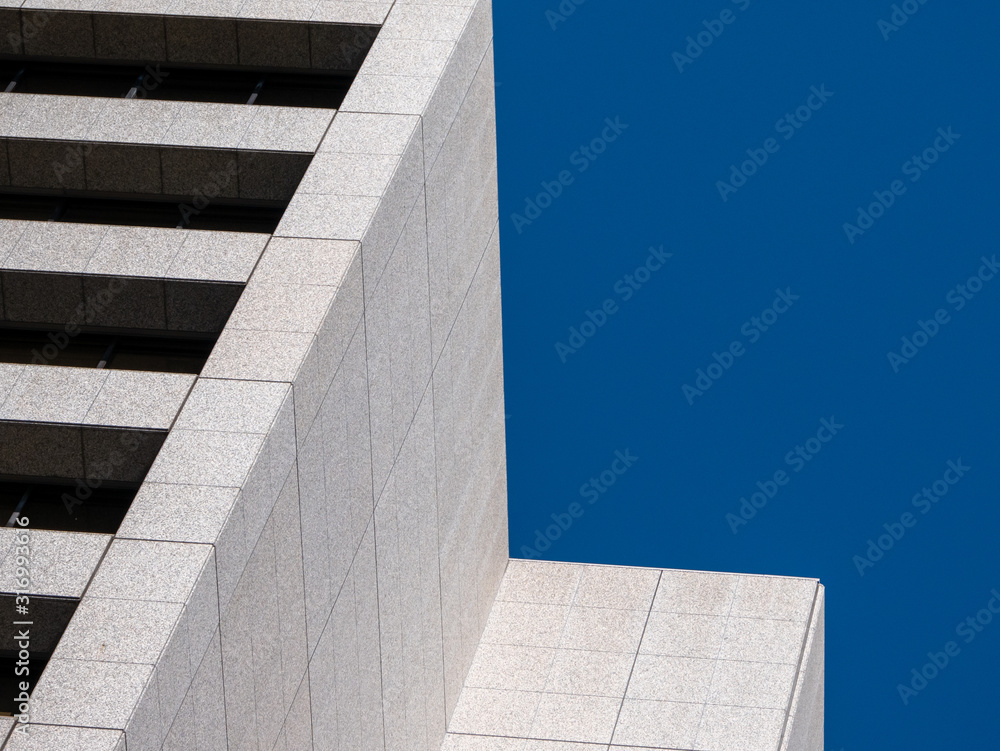 Leinwandbilder abstract background architecture lines. modern architecture detail