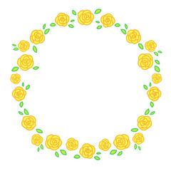 バラのフレーム