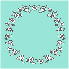 バラのフレーム