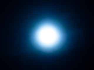 Abstract of The Moon Shows The Halo