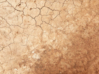 The ground has cracks in the top view for the background