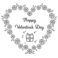 バラのフレーム