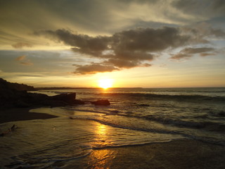 Obraz premium sunset over the sea